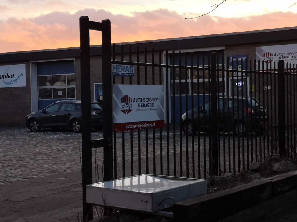 Buitenkant van Autoservice Beimers in Leeuwarden voor auto reparatie en onderhoud